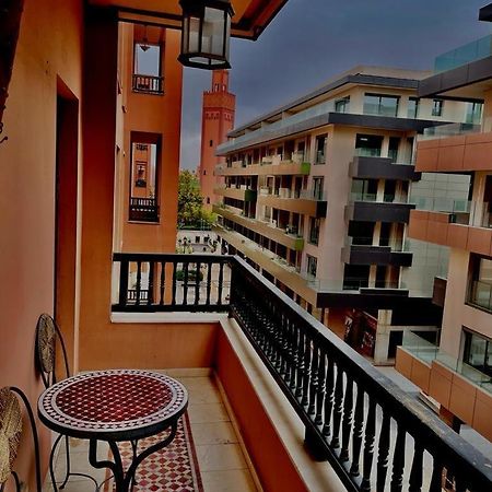 Appartement Haut Standing Gueliz Plaza Marrákes Kültér fotó