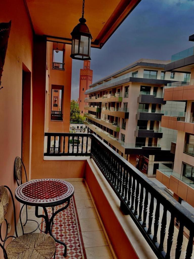 Appartement Haut Standing Gueliz Plaza Marrákes Kültér fotó