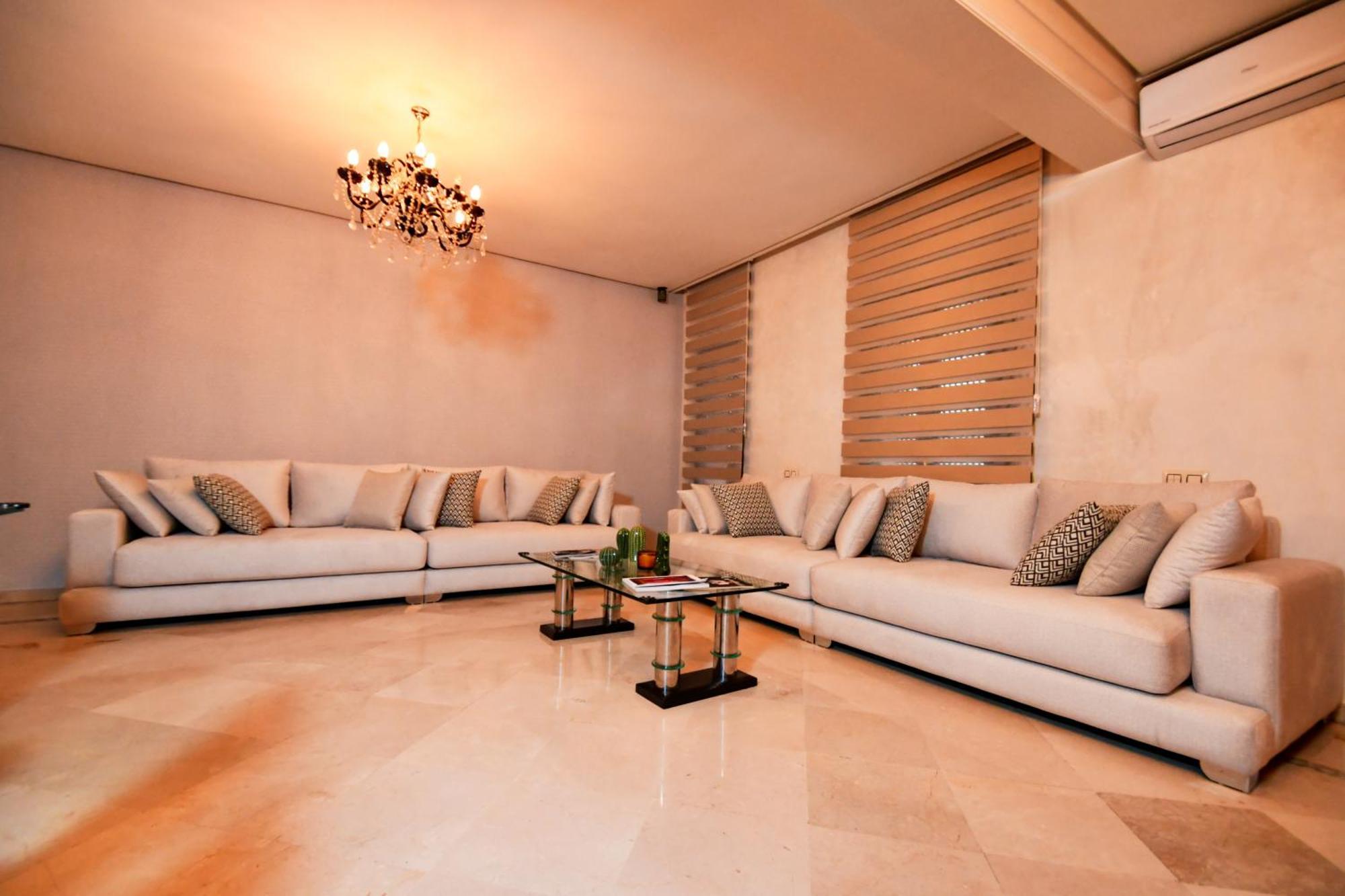 Appartement Haut Standing Gueliz Plaza Marrákes Kültér fotó