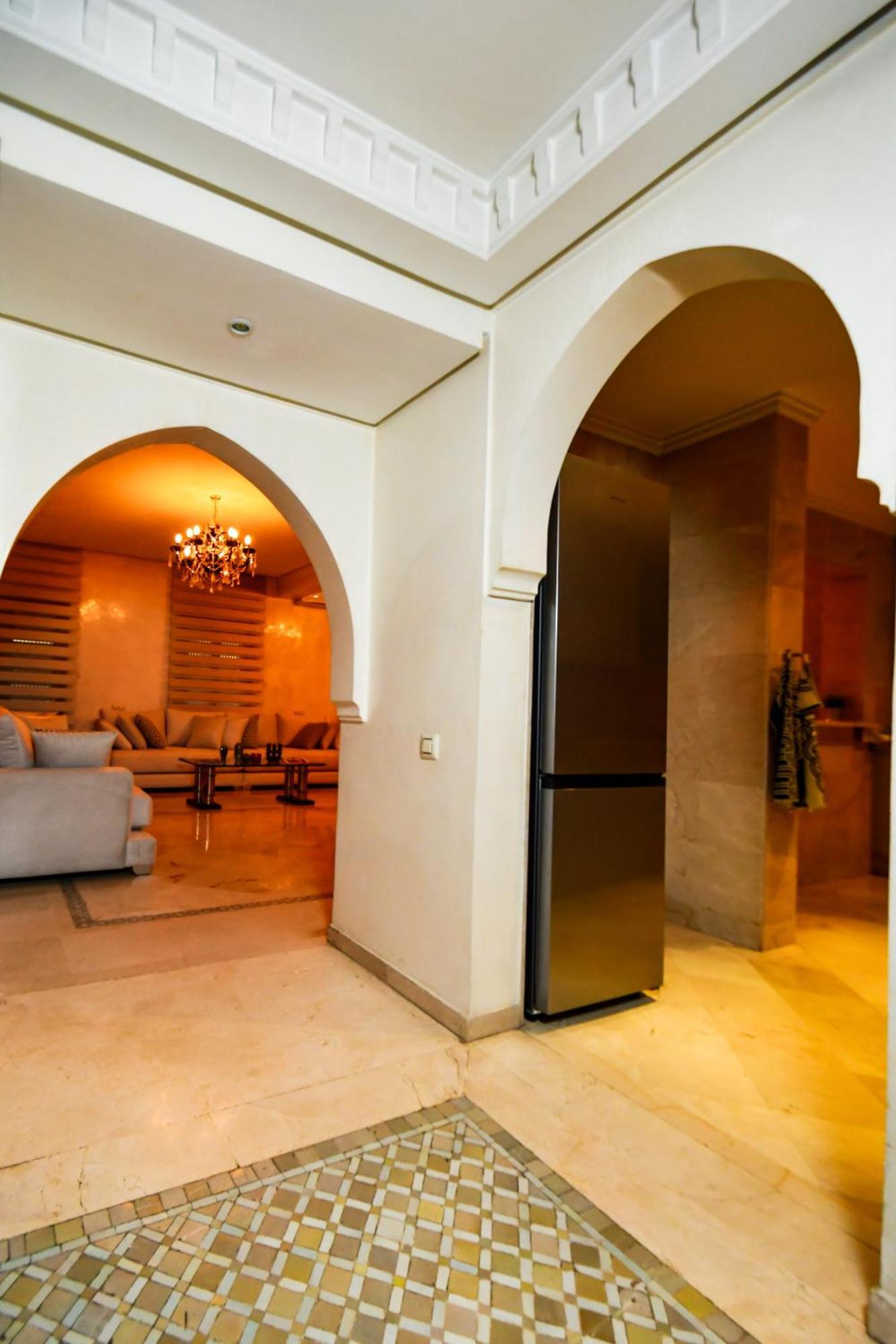 Appartement Haut Standing Gueliz Plaza Marrákes Kültér fotó